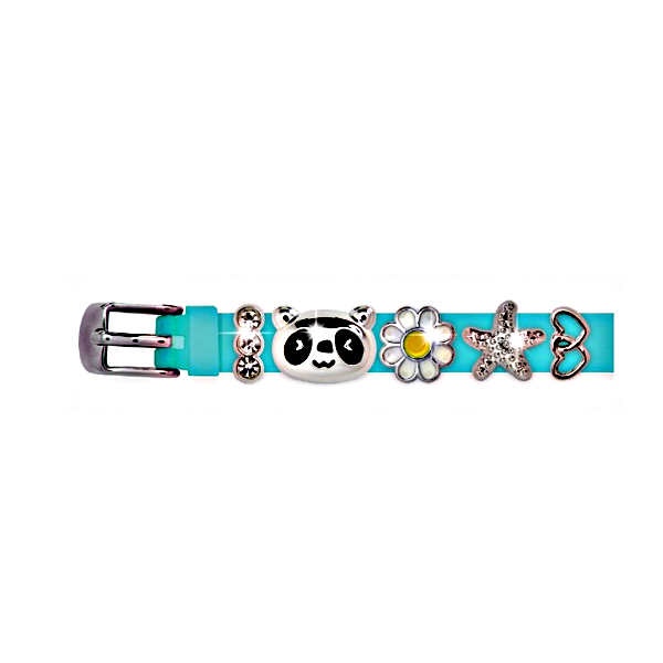 Браслет силіконовий Biojoux BJB001 Charms Bracelet MIX 1 Aqua (4665)