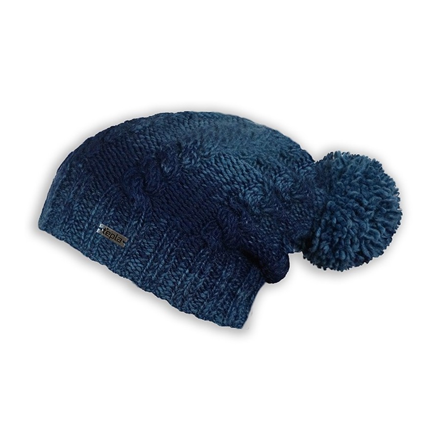 Шапка Tepla Ombre One Size Синий