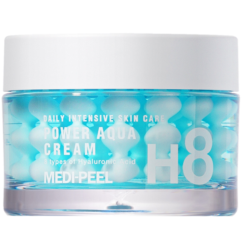 Увлажняющий крем для лица с пептидными капсулами Medi-Peel Power Aqua Cream 50 мл (8809409346656)