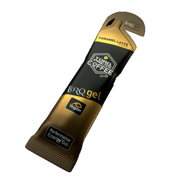 Энергетический гель TORQ бокс 45 г 15 шт Лате с гуараной (1060-GEL-CAR-15BOX)