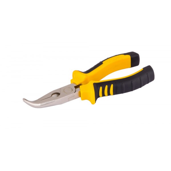 Щипцы гнутые 160 мм С55 HRC 45~50 MASTERTOOL GM (23-3160)