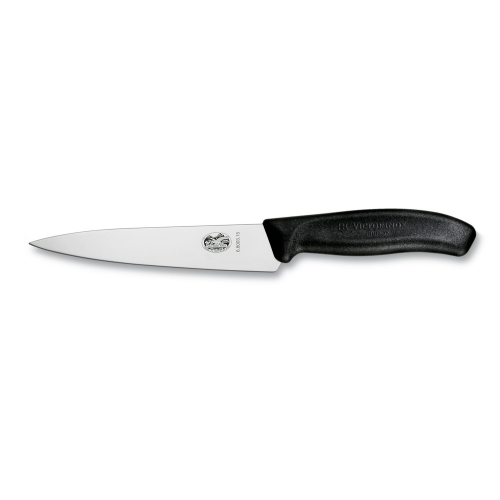 Кухонний ніж Victorinox SwissClassic кухарський 150 мм Чорний (6.8003.15)