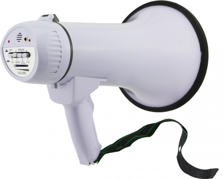 Гучномовець рупорний Megaphone HW 20B мікрофон