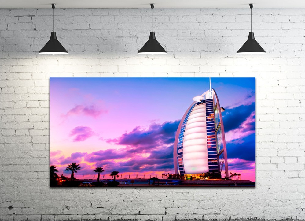 Картина на холсте ProfART S50100-G1014 100 х 50 см Отель в Дубай (hub_SBSj20913)