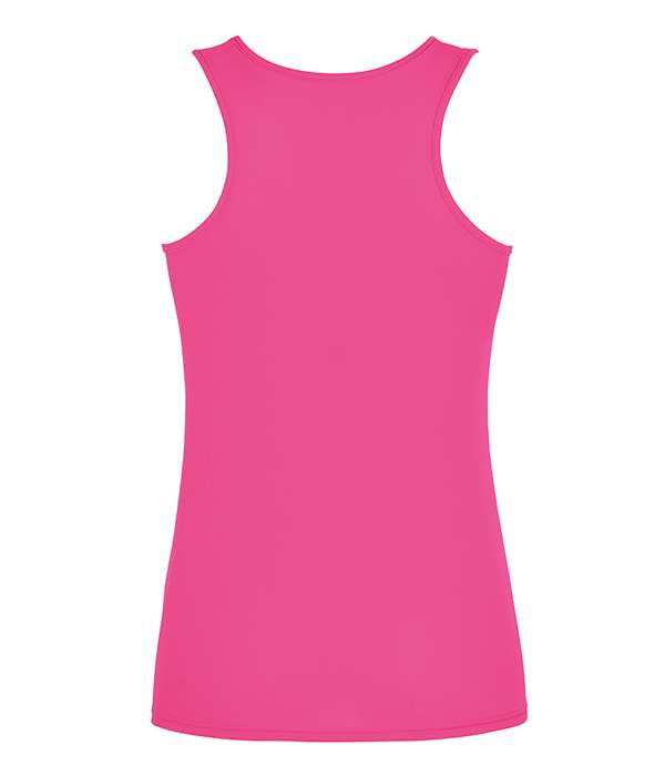 Майка Fruit of the loom Performance vest Lady-Fit M Малиновый (61-418-0)