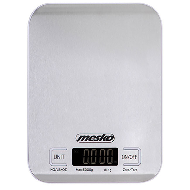 Весы кухонные Mesko MS 3169 white 15х2,5х18,5 см Белый