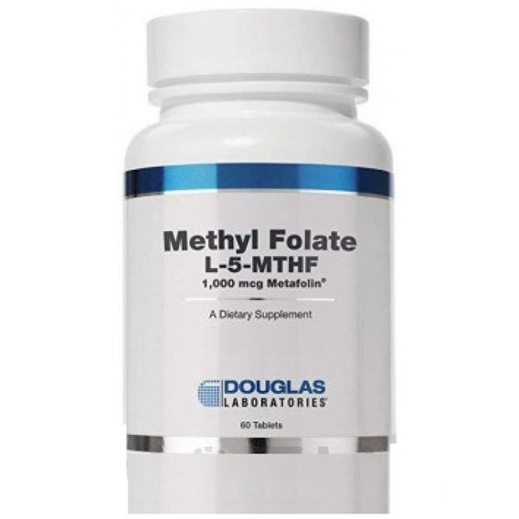 Фолиевая кислота Douglas Laboratories Methyl Folate (L-5-MTHF) 1000 mcg 60 Caps DOU-03762