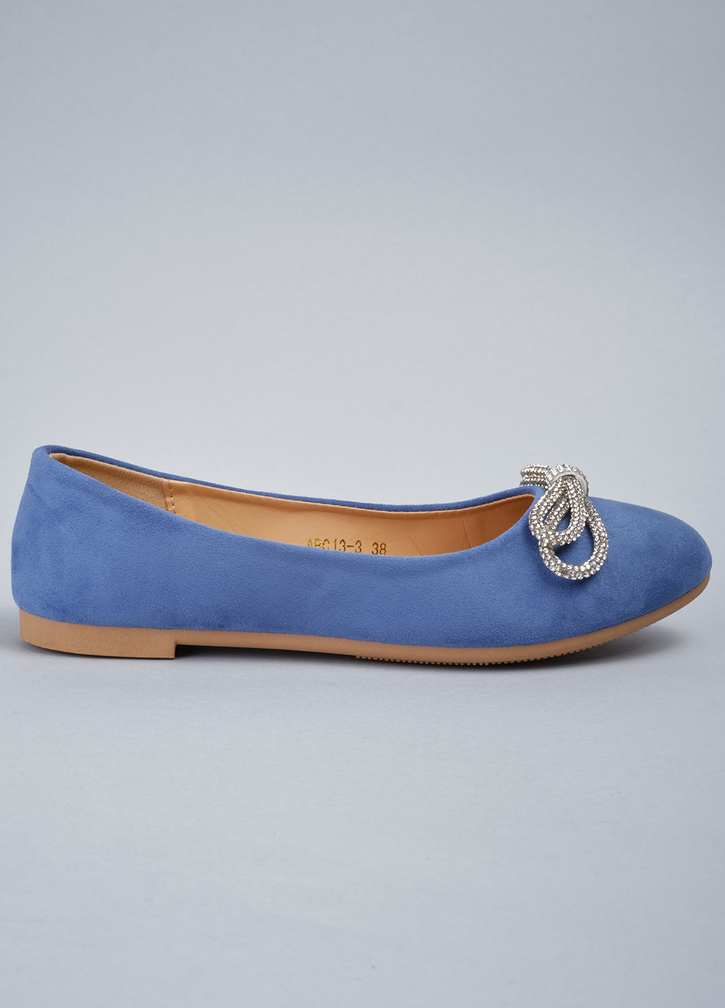Балетки женские 343455 р.38 (23) Fashion Синий