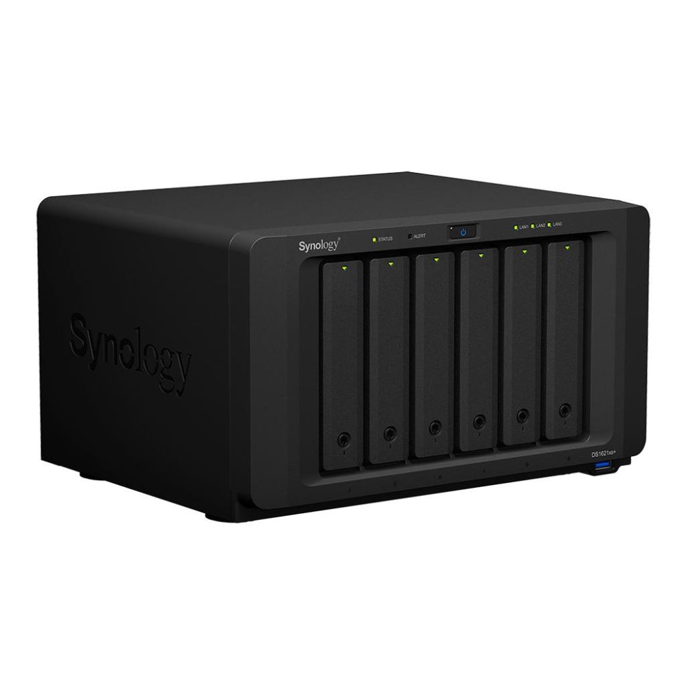 Система хранения данных SYNOLOGY DS1621XS+ с 6 отсеками для дисков 8GB RAM настольное исполнение