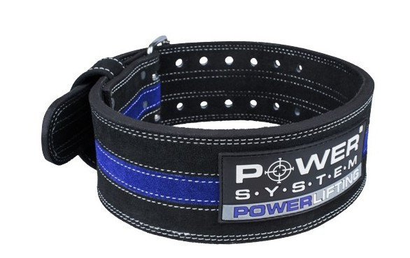 Пояс для пауэрлифтинга Power System Power Lifting PS-3800 L Black/Blue