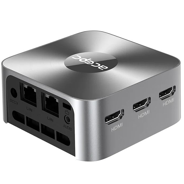 Портативный компьютер мини-карманный ПК PicoBox Mini T8-Pro на базе Intel N5105 8/256 Гб SSD c Windows 11 Acepc Серый