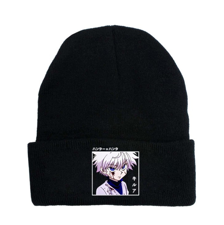 Шапка Jsstore Аниме Охотник Hunter Наклейка One size Черная