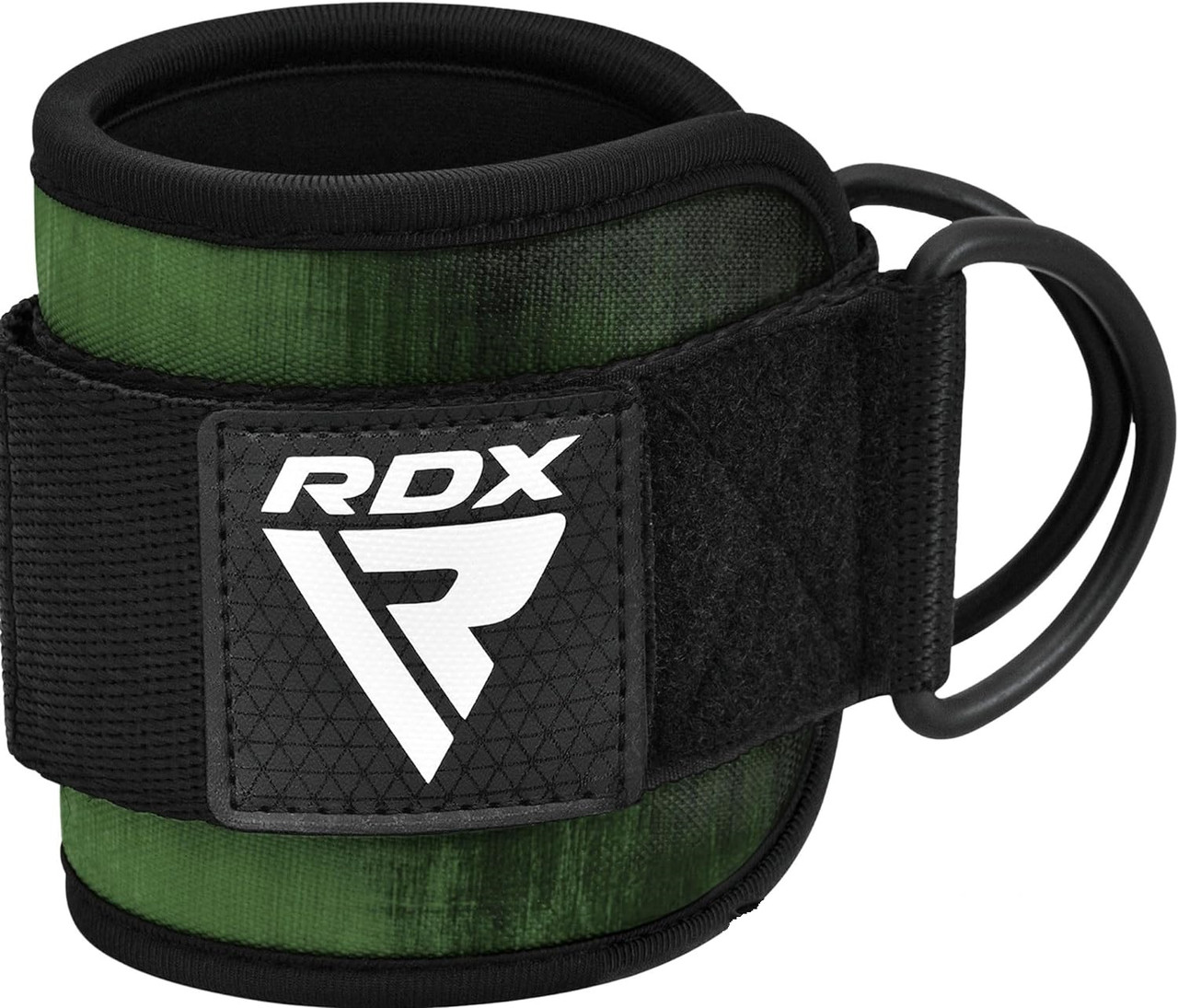 Манжети на щиколотку RDX A4 Gym Ankle Pro Army Green Pair 26х10 см Зелёный