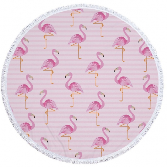 Пляжный коврик Mat Tender Flamingo Разноцветный (kj123287)