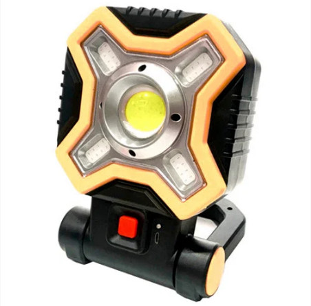Прожектор Hurry Bolt HB-9957-COB з micro USB, білий та червоний світлодіоди.