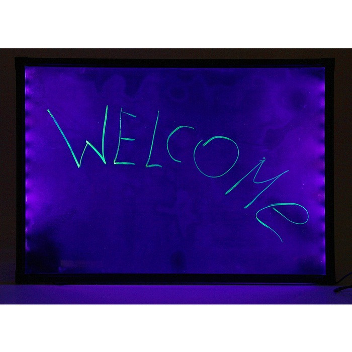 Доска флуоресцентная RIAS Fluorecent Board 60x80 см c маркером и салфеткой (3_00332)