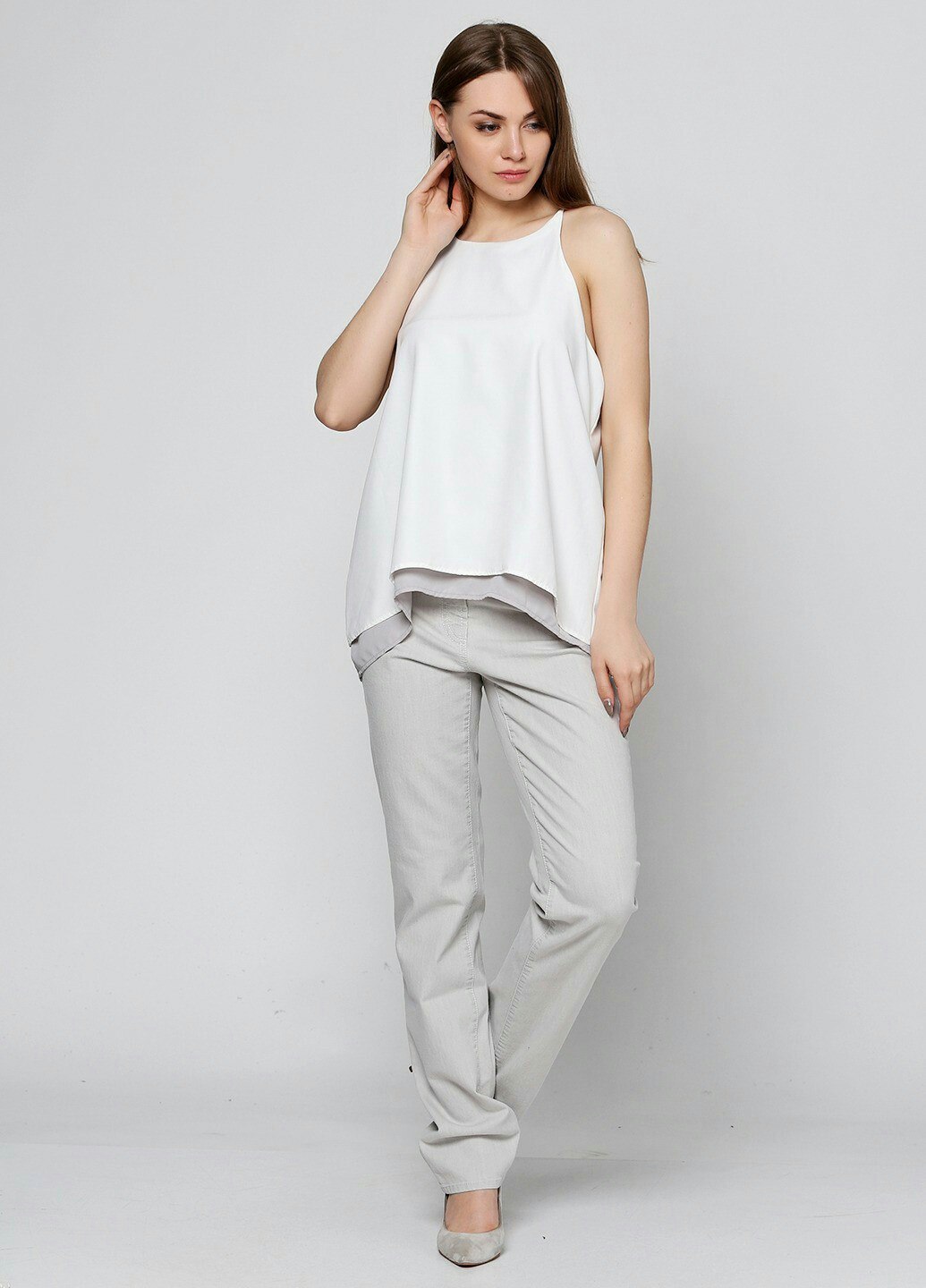 Штаны Gerry Weber 38 Белый (GW-006)