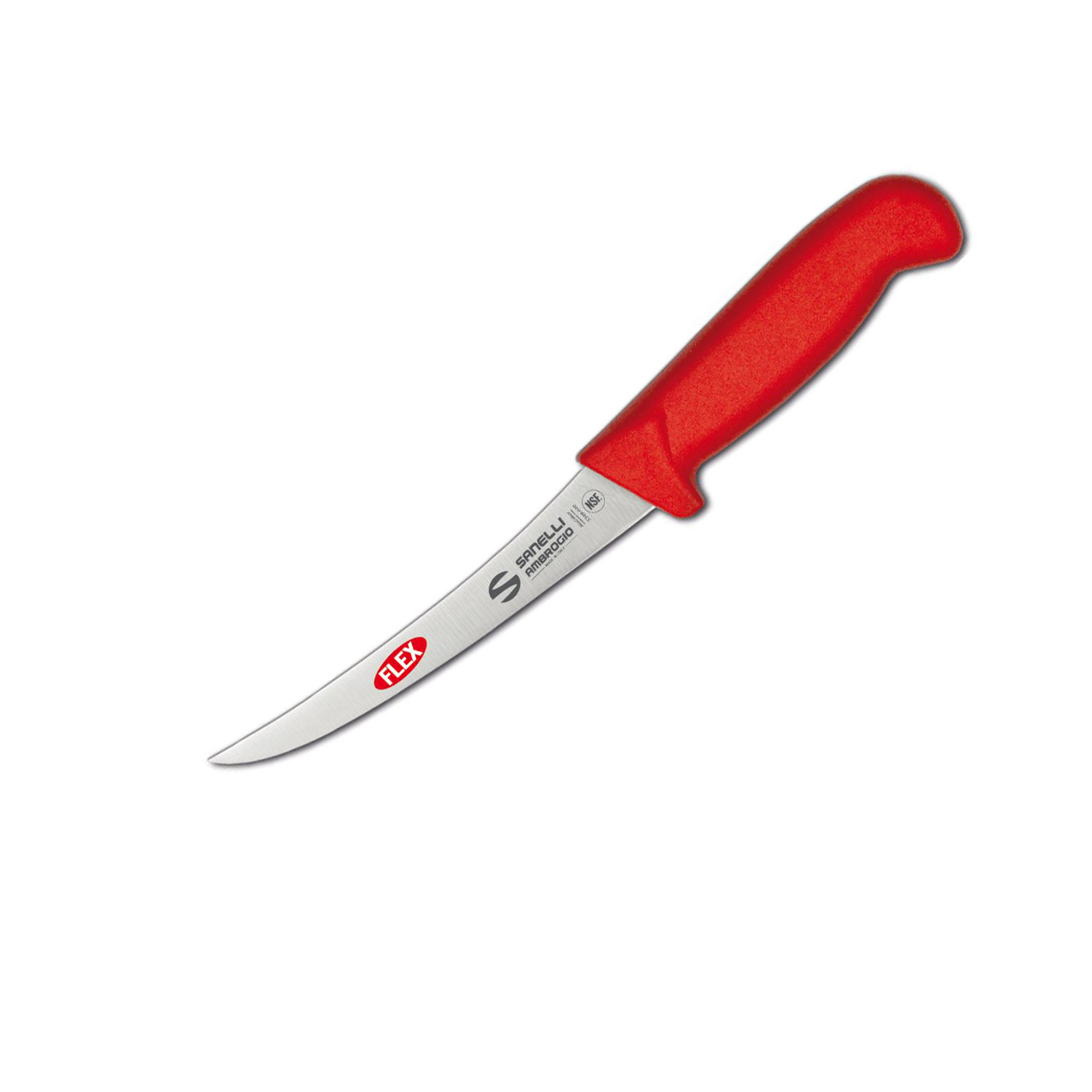 Нож обвалочный Sanelli Ambrogio Supra 15 см Красный (77981)