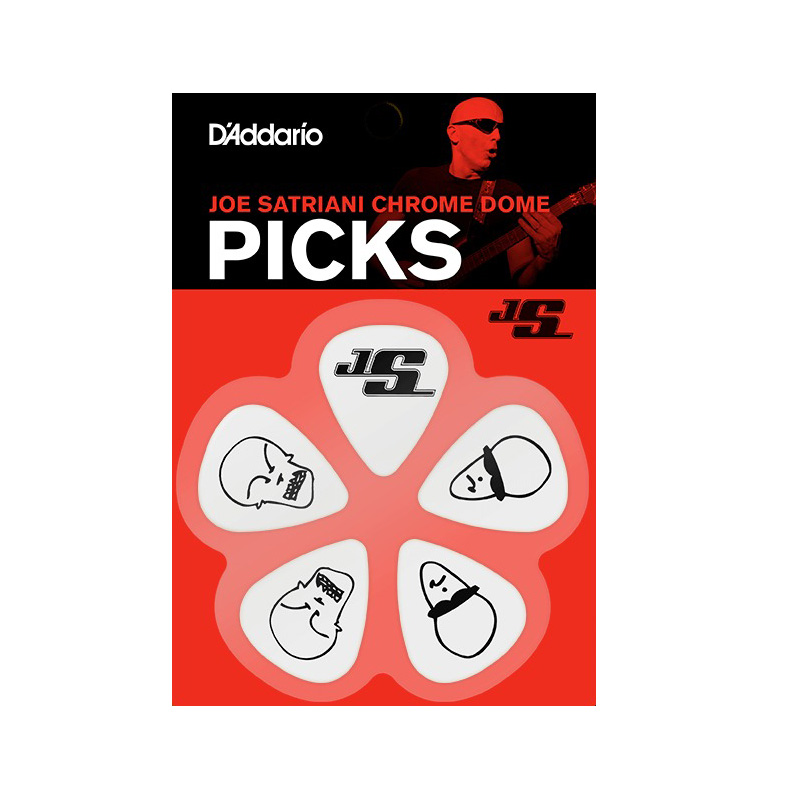 Медиаторы D'Addario 1CWH2-10JS Joe Satriani Signature Guitar Picks 0.50 mm (10 шт.)