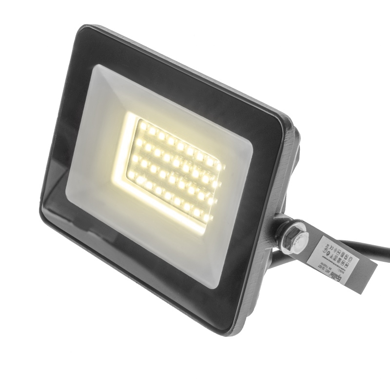 Прожектор Brille LED IP65 30W HL-22 Черный 32-507