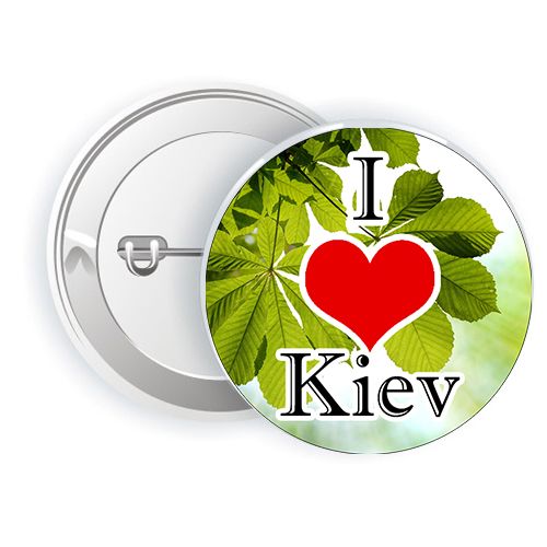 Значок MiC Я люблю Киев (UKR143)