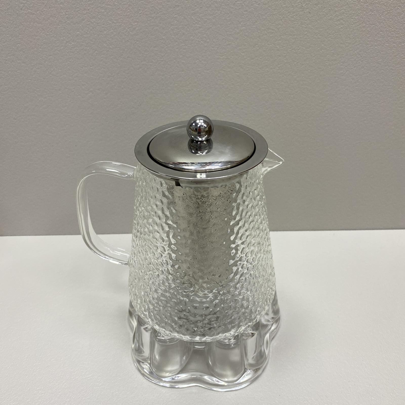 Подставка стеклянная для подогрева заварника Сердце Olens 102-499