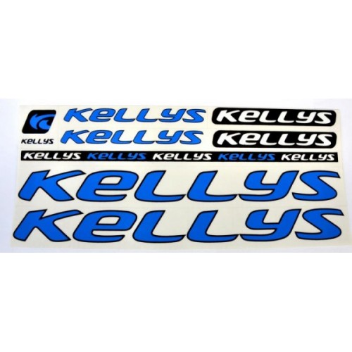 Наклейка Kellys на раму велосипеда Синій (NAK031)