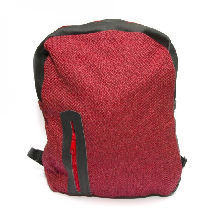 Красный Тканевый Рюкзак Gofin Smr-22023