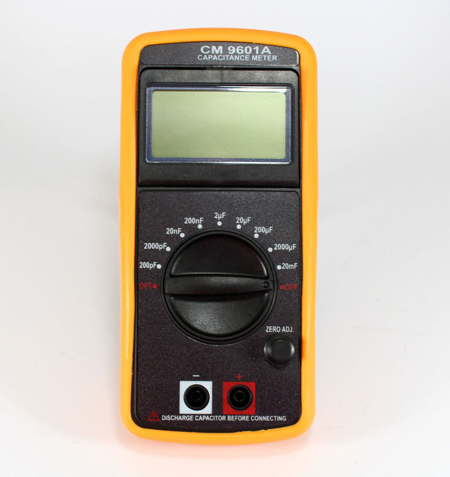 Цифровой мультиметр-тестер DT-CM 9601 Черно-желтый (sp2565)