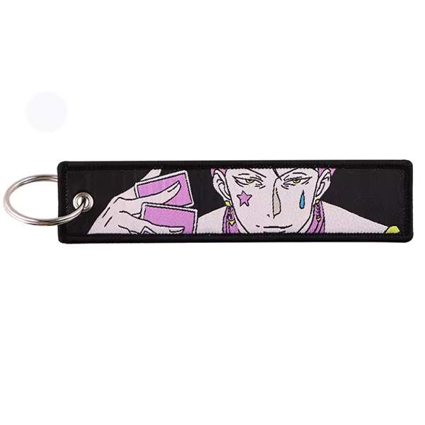Брелок Bioworld Хисока з аніме Hunter x Hunter, тканинний двосторонній, 13×3 см