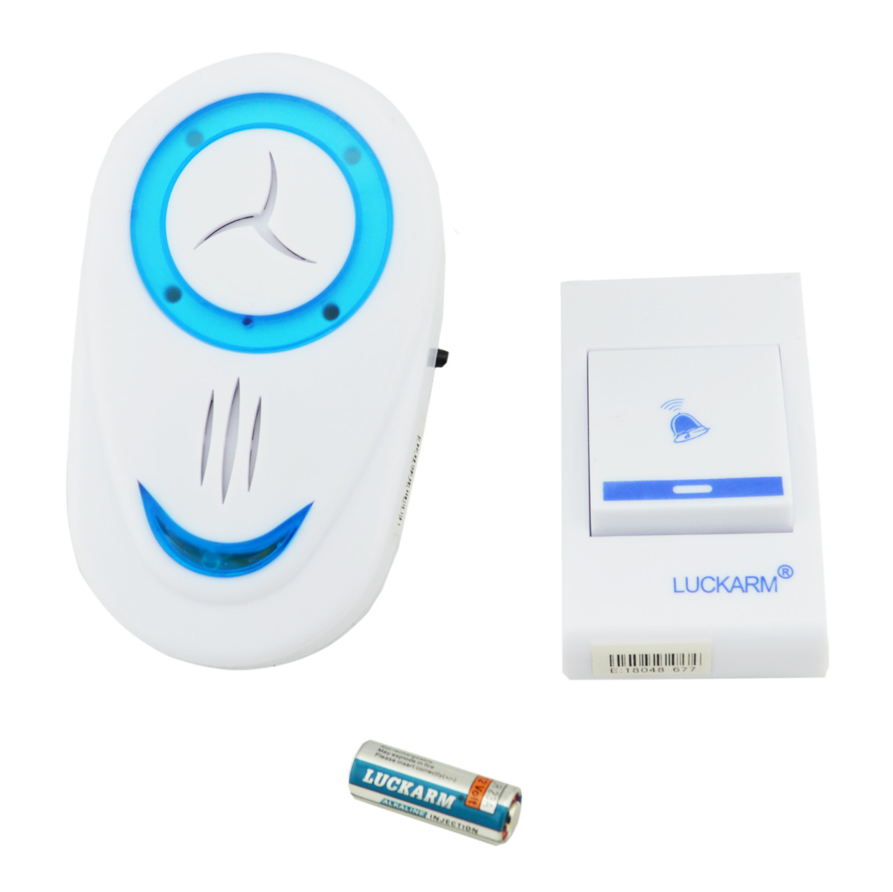 Бездротовий дверний дзвінок Luckarm Intelligent A8853 220V Blue (np2_4215)