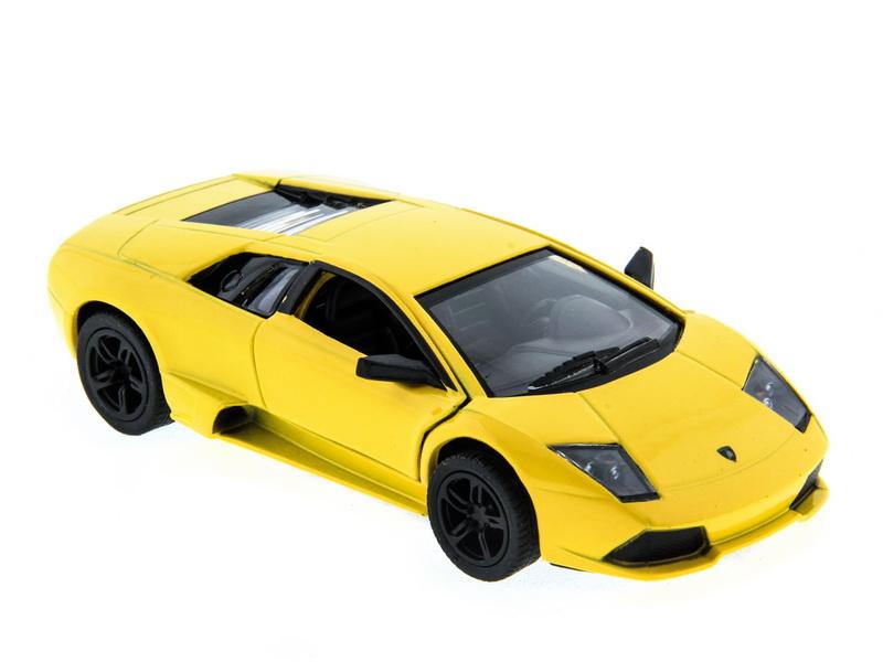 Машинка KINSMART Lamborghini Murcielago LP жовта (KT5317W)