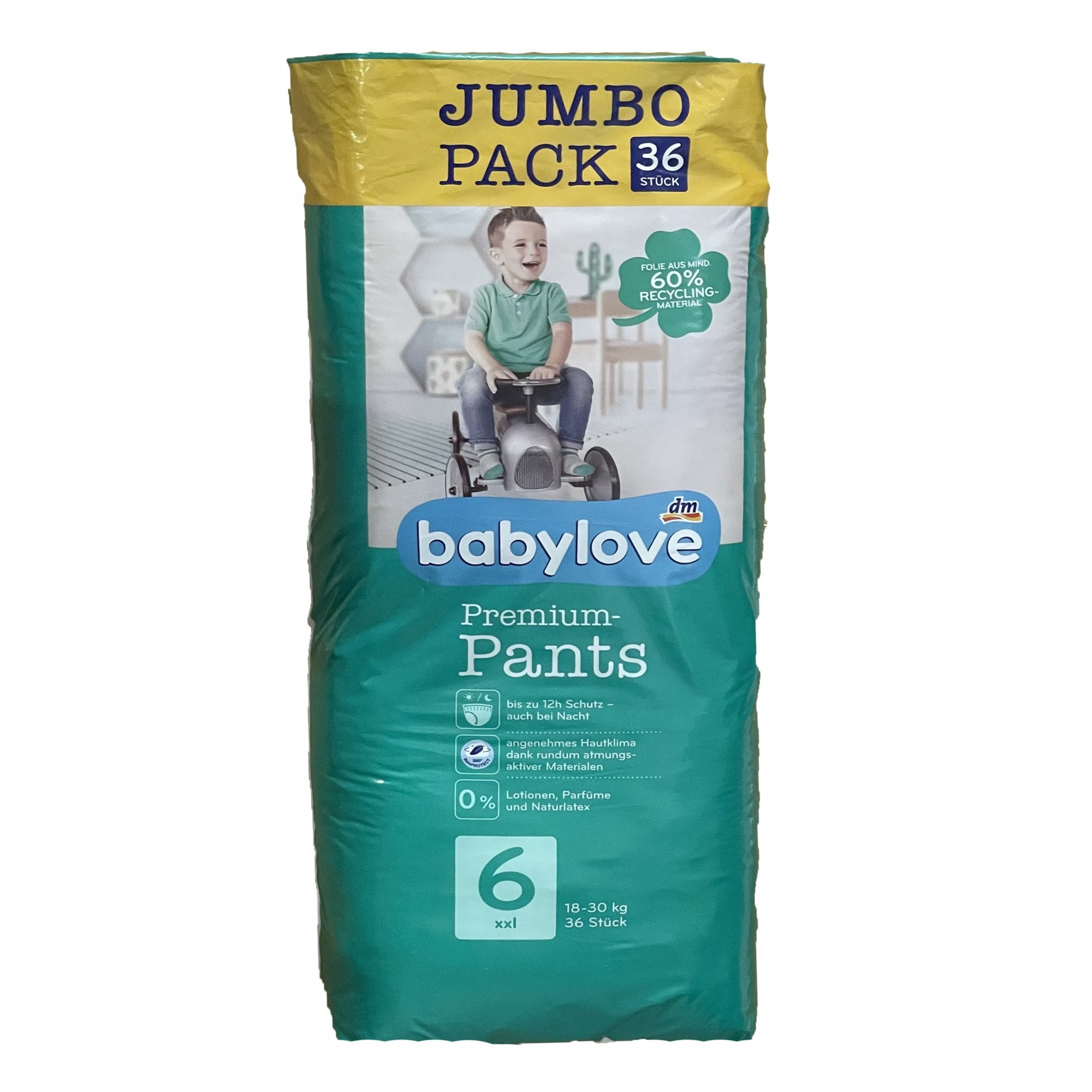 Подгузники-трусики Babylove Premium 6 xxl JUMBOPACK 18-30 кг 36 шт