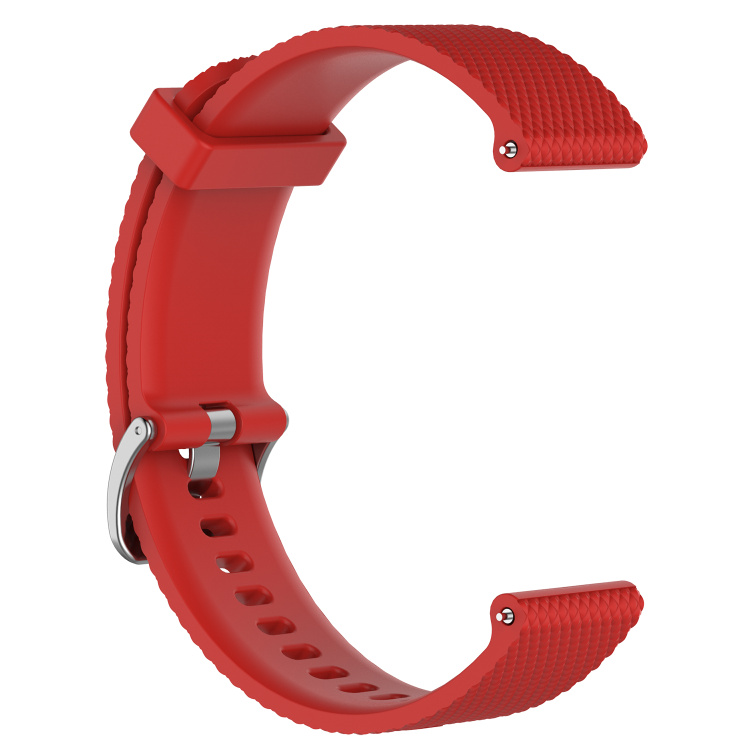 Ремешок силиконовый 20мм для Samsung Galaxy Watch 42 | 3 41 mm | Active | Active 2 BeWatch GT Красный (1011403)