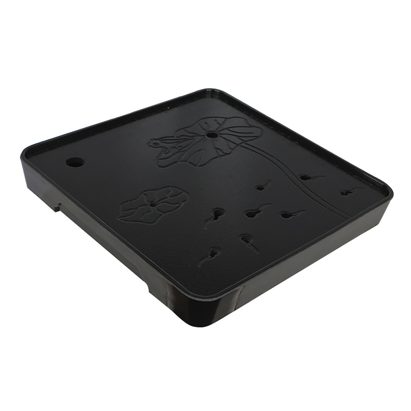 Чабань для чайных церемоний Lesko 41 28х28х3,4 см Black 13309-83311