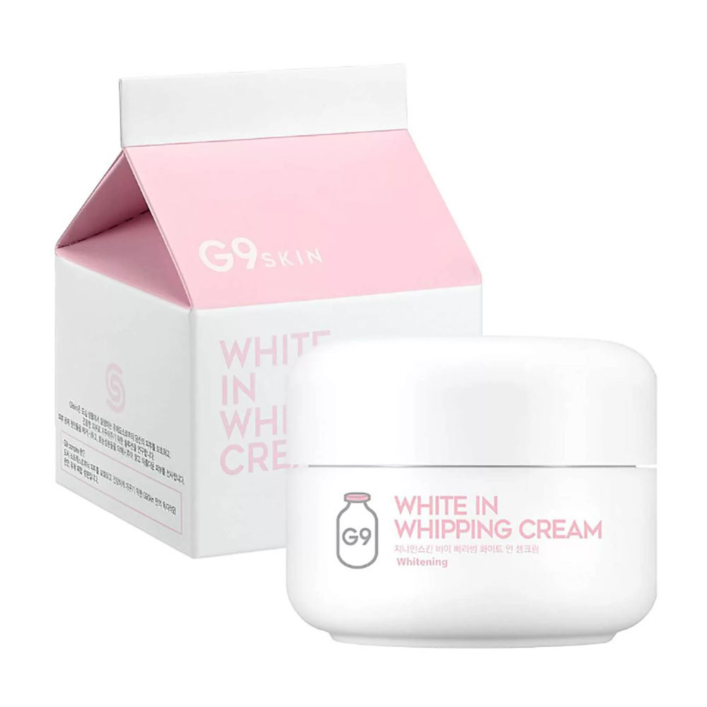 Крем для обличчя з молочними протеїнами G9SKIN White In Milk Whipping Cream 50 г (8809211652563)