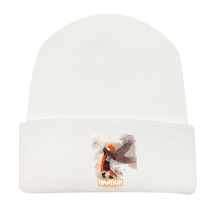 Шапка Jsstore Аниме Волейбол Стиль 1 One size Белая