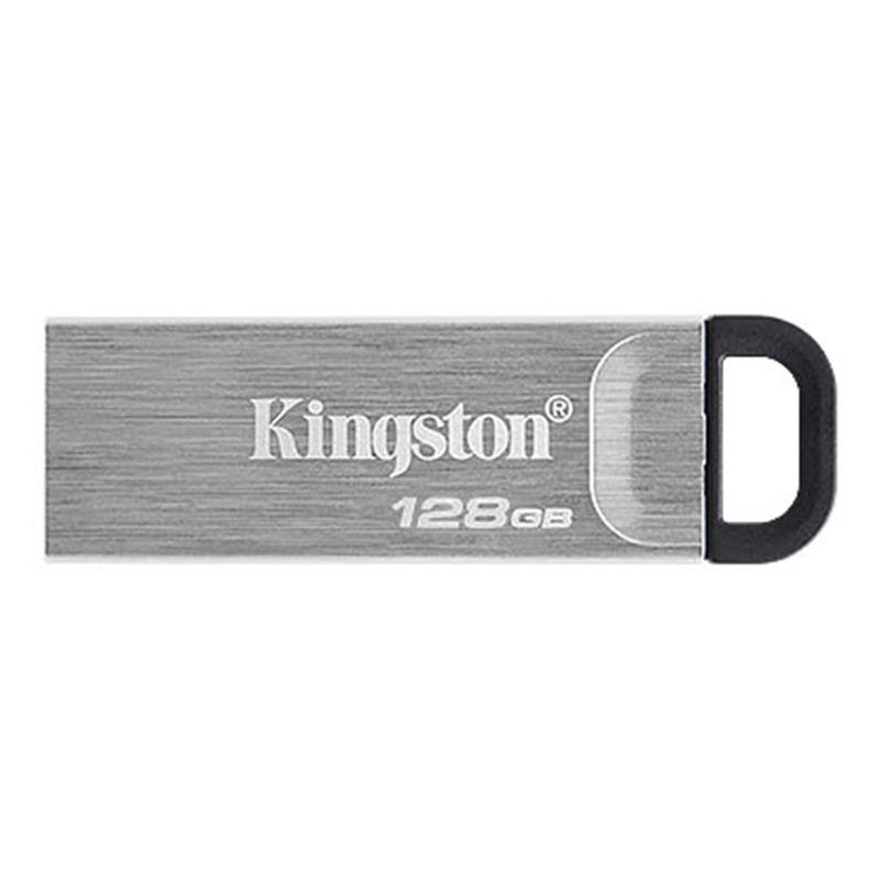 Флеш-накопичувач USB3.2 128GB Kingston DataTraveler Kyson Silver/Black (DTKN/128GB)