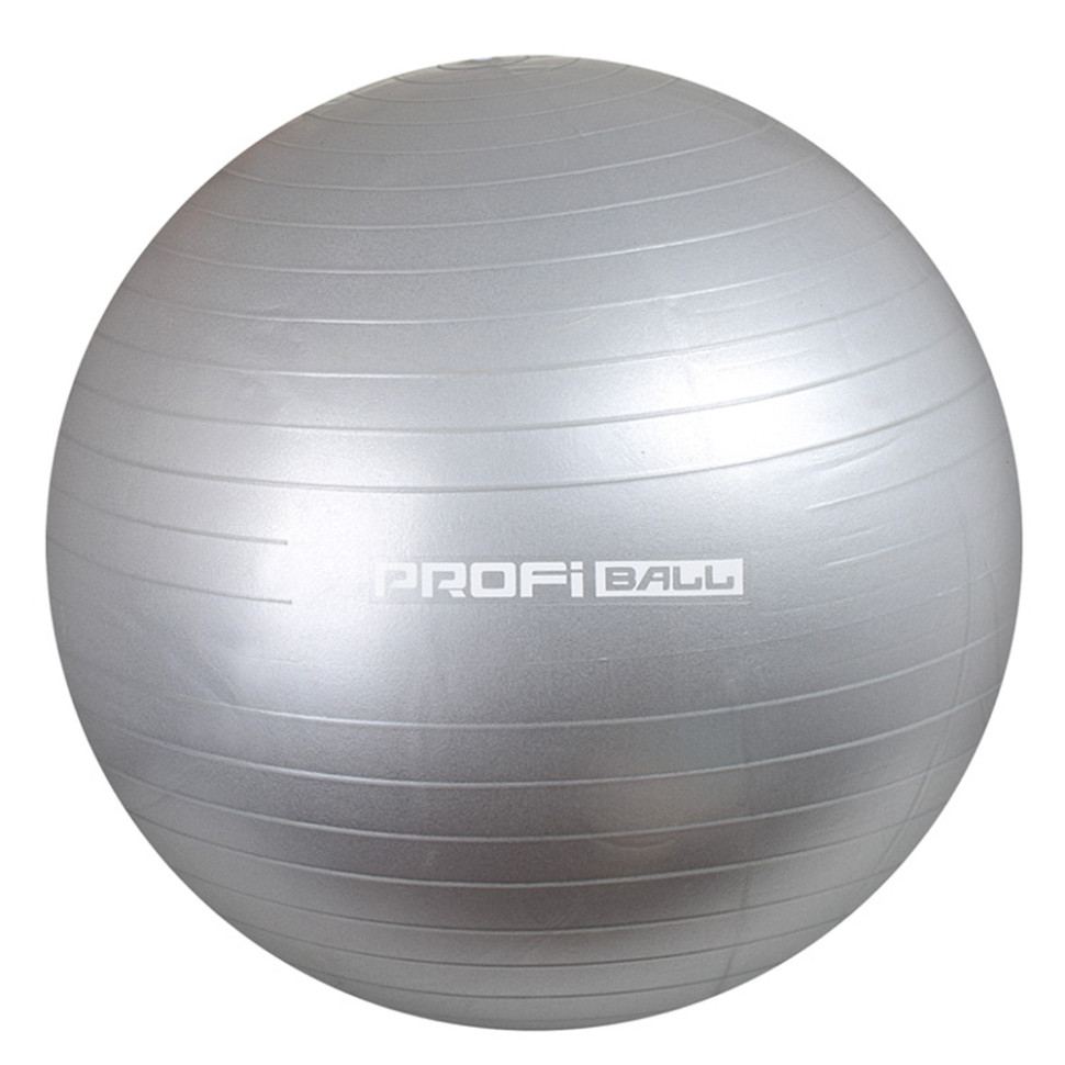 М'яч для фітнесу Profi M 0275-1 55 см Сірий