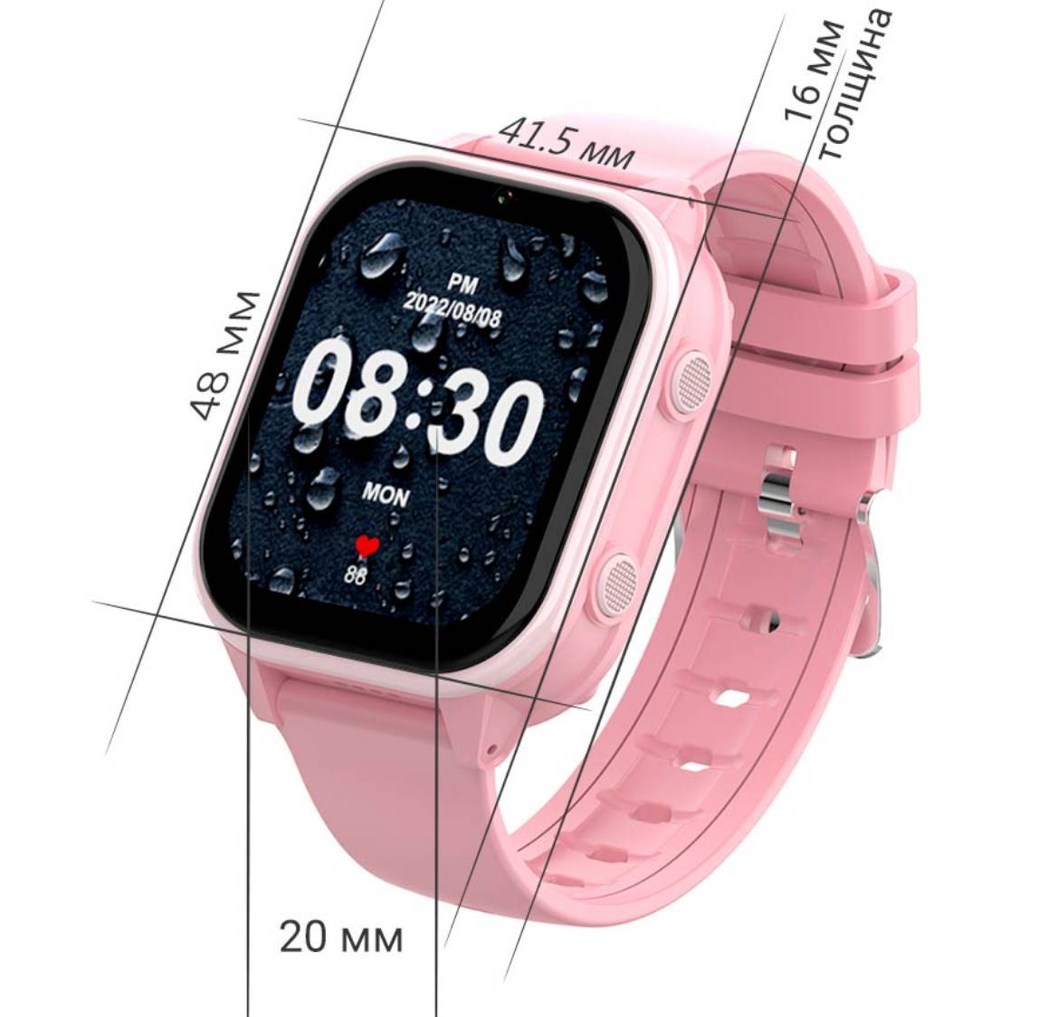 Wonlex KT19 Pro Max 8GB Pink — фото 5