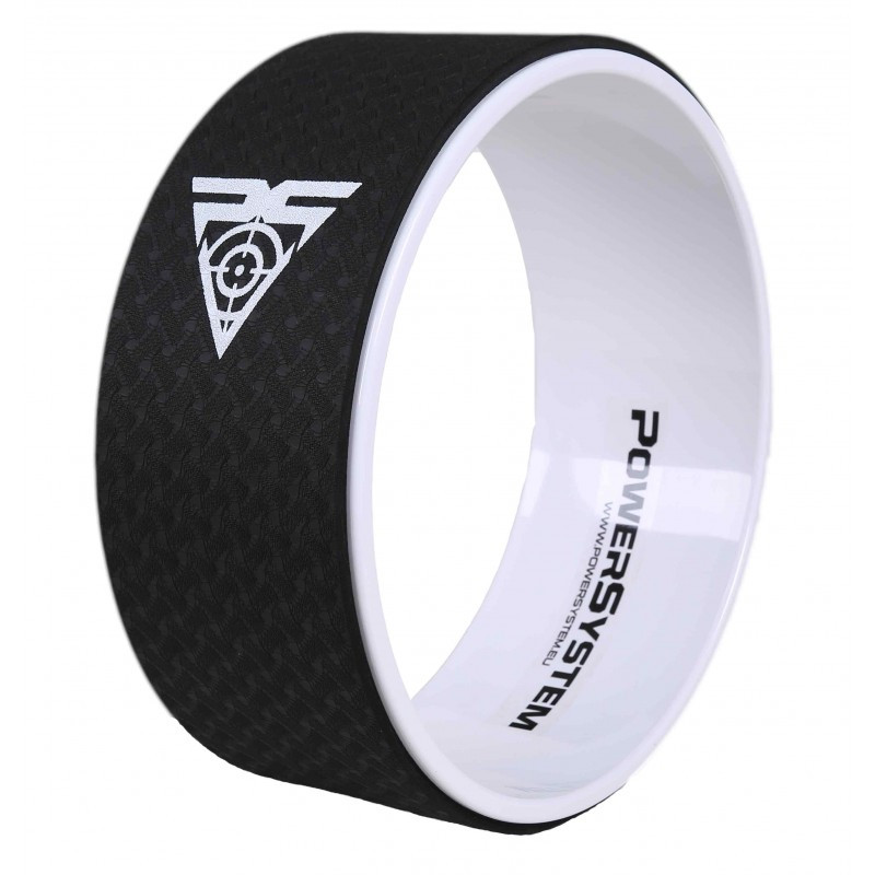 Колесо для йоги Power System Yoga Wheel Pro PS-4085 Black/White (PS_4085_White)