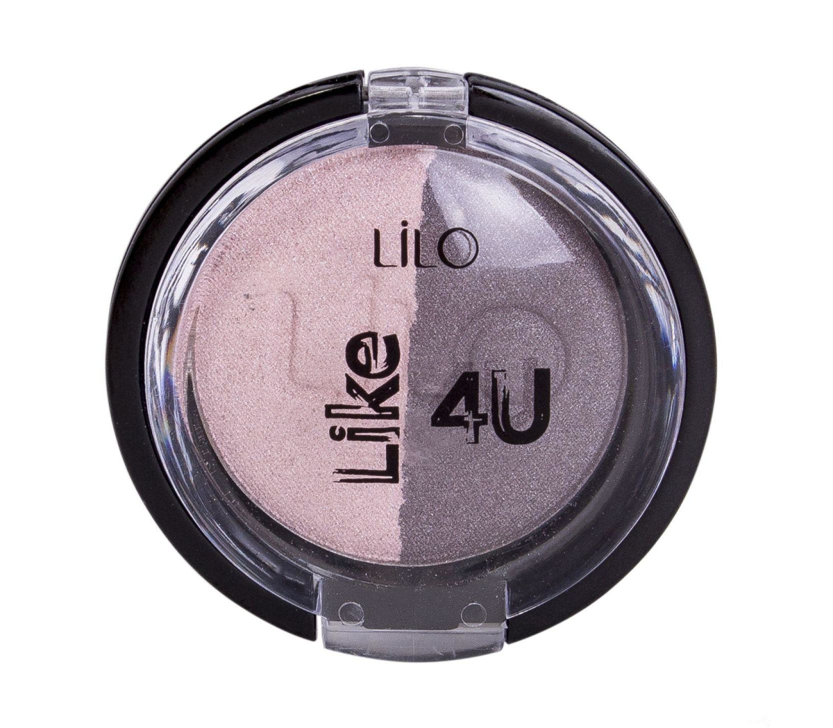 Тени для век компактные LiLo LIKE 4U тон 105 Romantic Provence