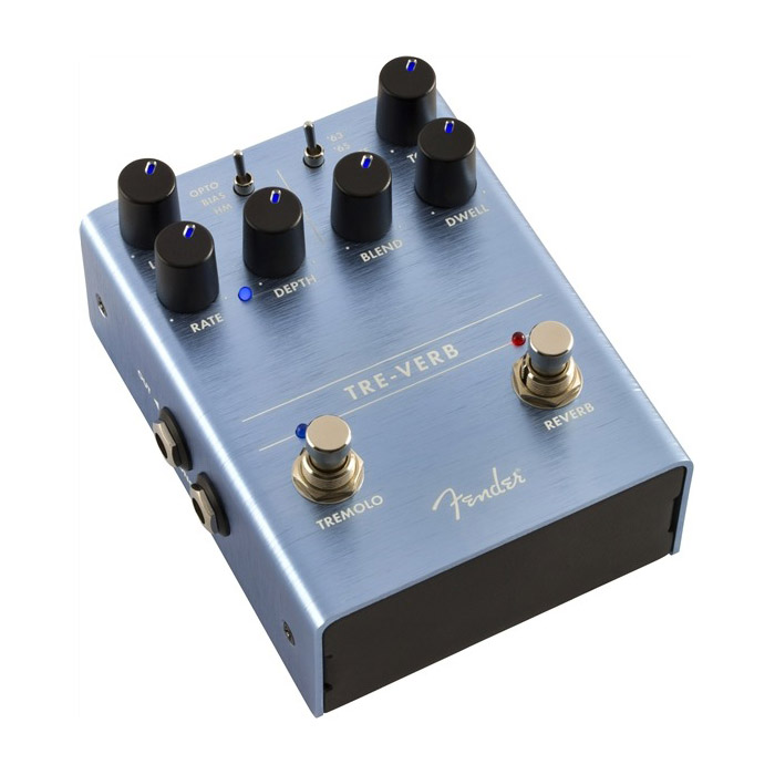 Педаль эффектов Fender Tre-Verb Digital Reverb/Tremolo