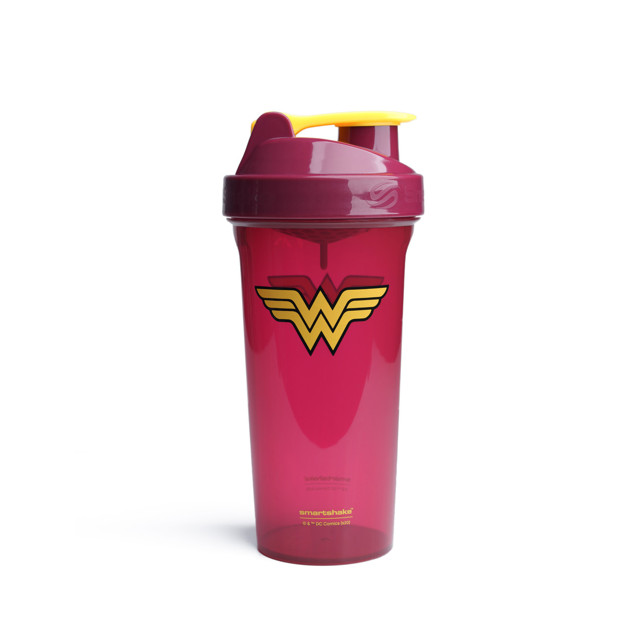 Шейкер спортивний SmartShake Lite DC Wonderwoman 800ml Бордовий (1838398740)