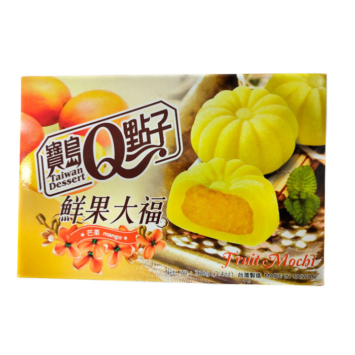 Пирожные Моти Taiwan Dessert Fruit Mochi Mango 210g (16960)