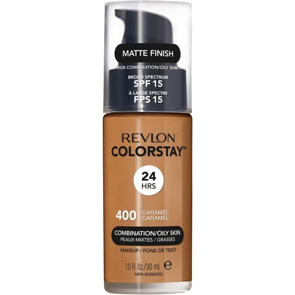 Тональный крем Revlon Professional ColorStay Foundation For Combination/Oily Skin SPF 15 400 - Caramel 30 мл (309974700177)