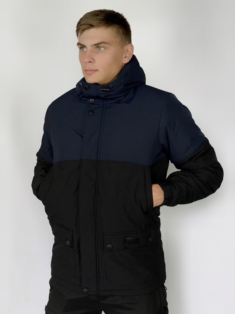 Демісезонна Куртка Waterproof Intruder S Синьо-чорна (1589541398)