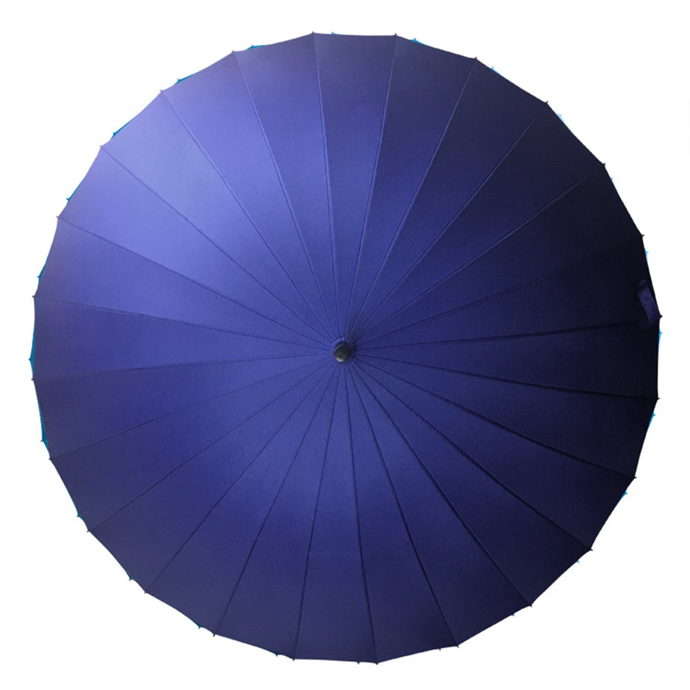 Зонт трость Lesko T-1001 Темно - синий 24 спицы (4472-13227)