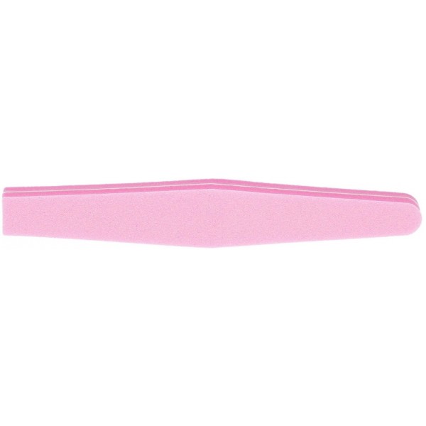 Пилка-баф для ногтей двусторонняя трапеция 100\180 Mimo Buffer 2Way Diamond Pink (5903018900520)