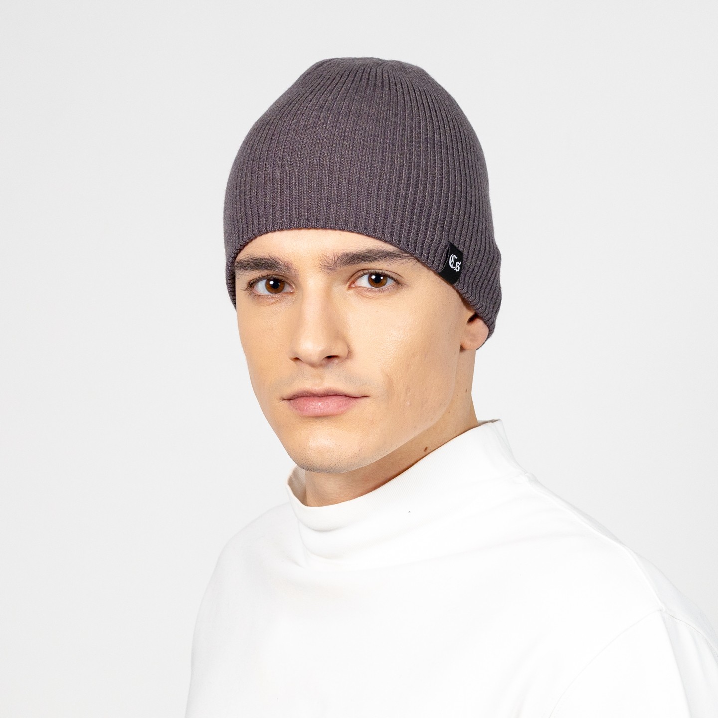 Шапка чоловіча LuckyLOOK One Size Сірий Устим 614-673